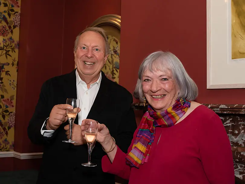 Steve Richards and Sheila Mortimer